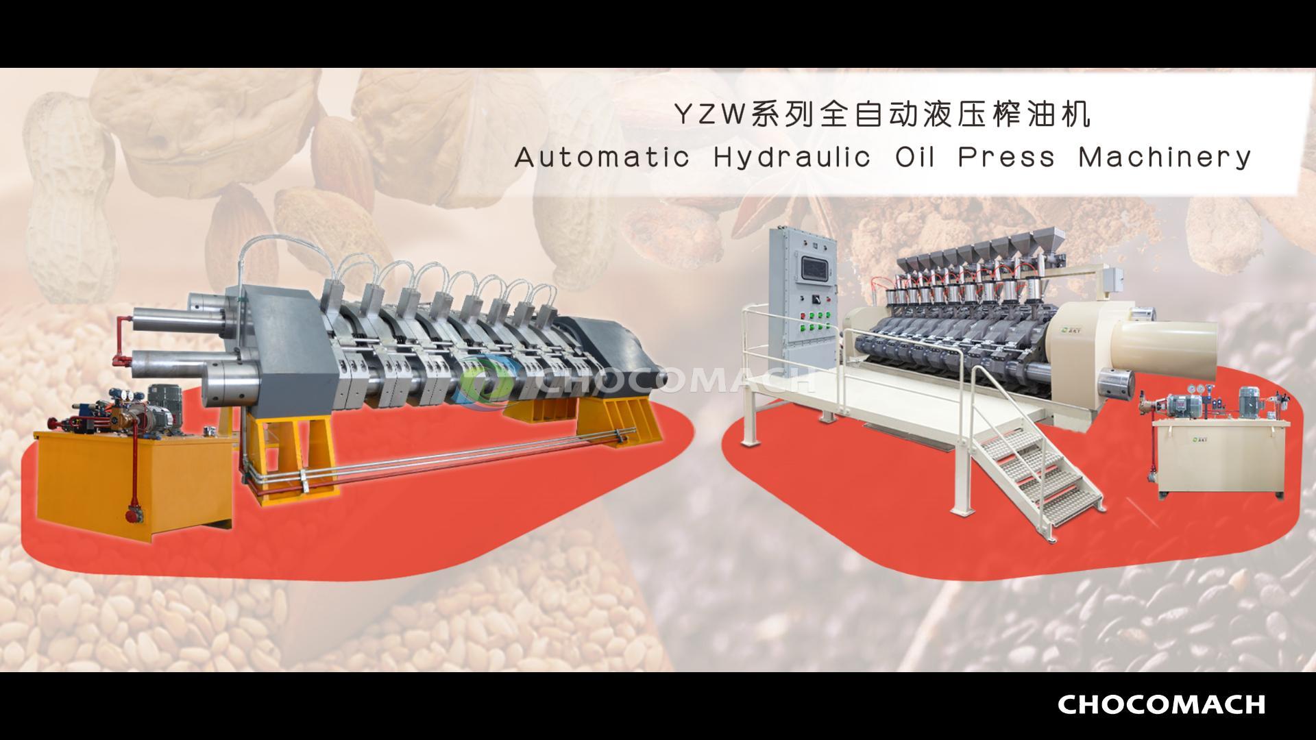 大型全自動液壓榨油機(jī)油廠生產(chǎn)線